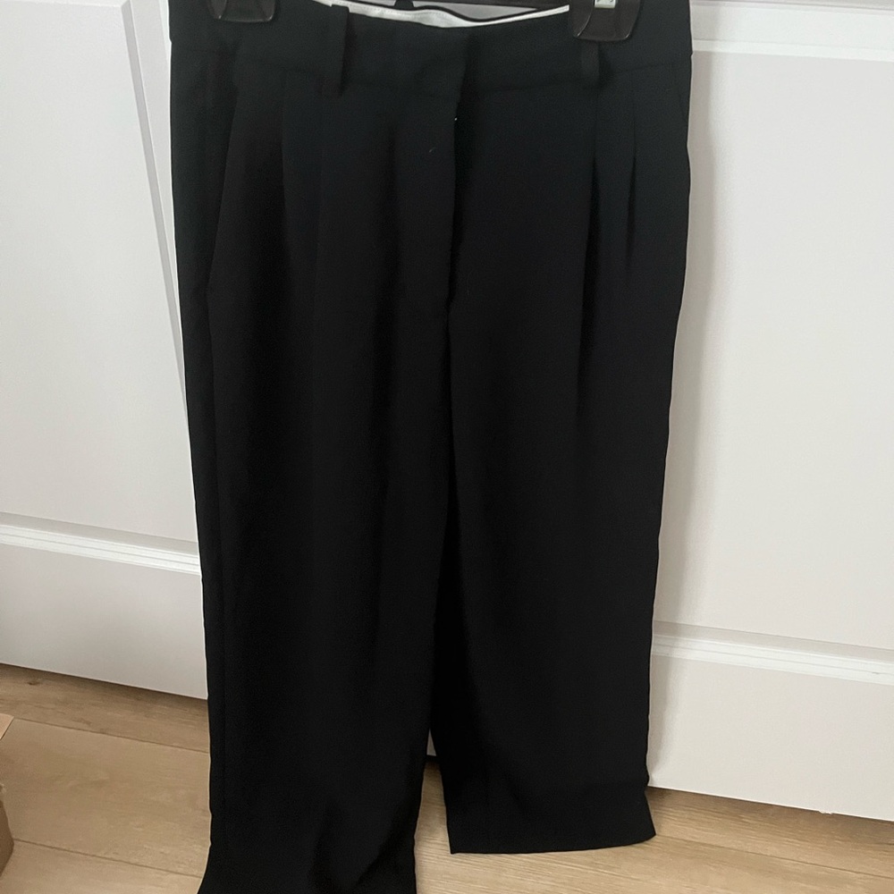 Effortless crop size 2 black crepette